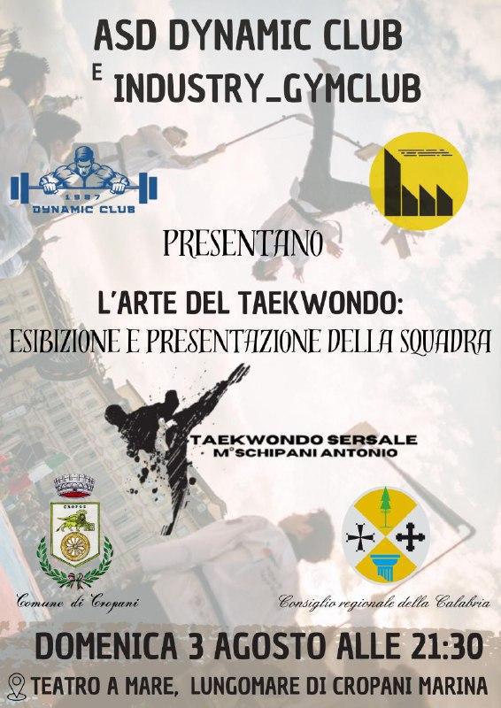 L'Arte del Taekwondo: esibizione e presentazione della squadra (start h. 21.30)