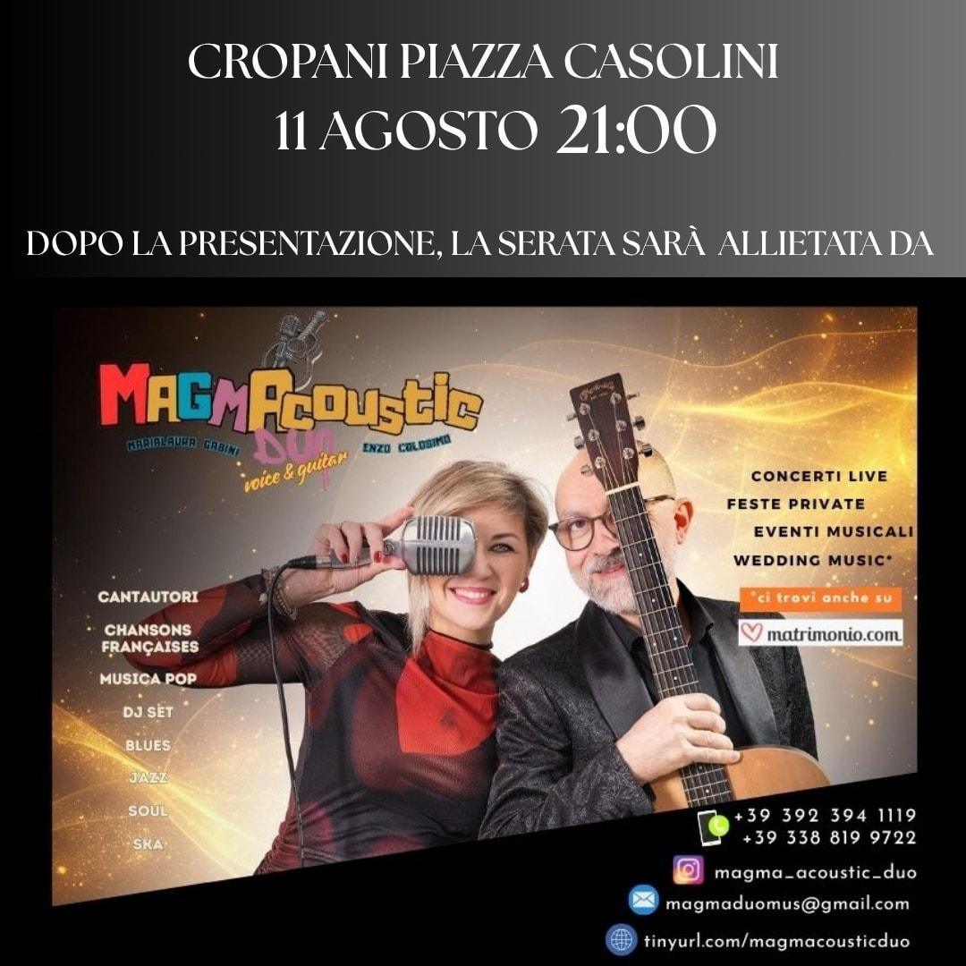 MAGMAcoustic Duo voice & guitar (inizio ore 21.00)
