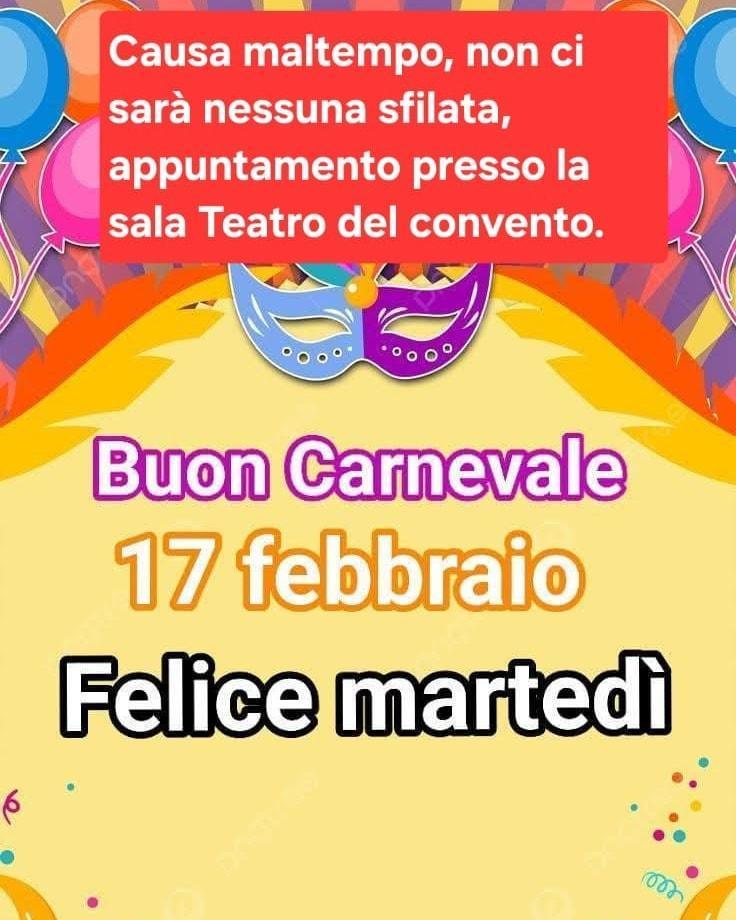 "Allegro Carnevale" per grandi e piccini! festa in maschera (dalle ore 16.00)