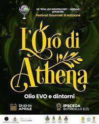 L'Oro di Athena - Olio EVO e dintorni III edizione del Festival Gourmet L'Oro di Athena - Olio EVO e dintorni III edizione del Festival Gourmet