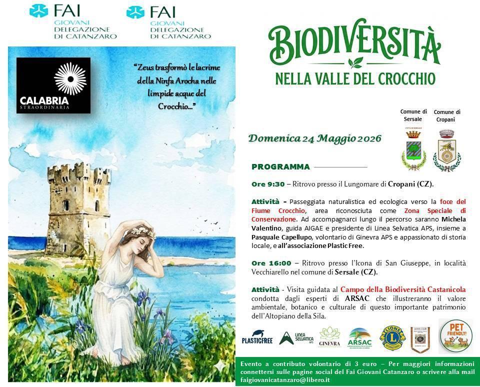 Biodiversità nella Valle del Crocchio (ritrovo ore 9.30)
