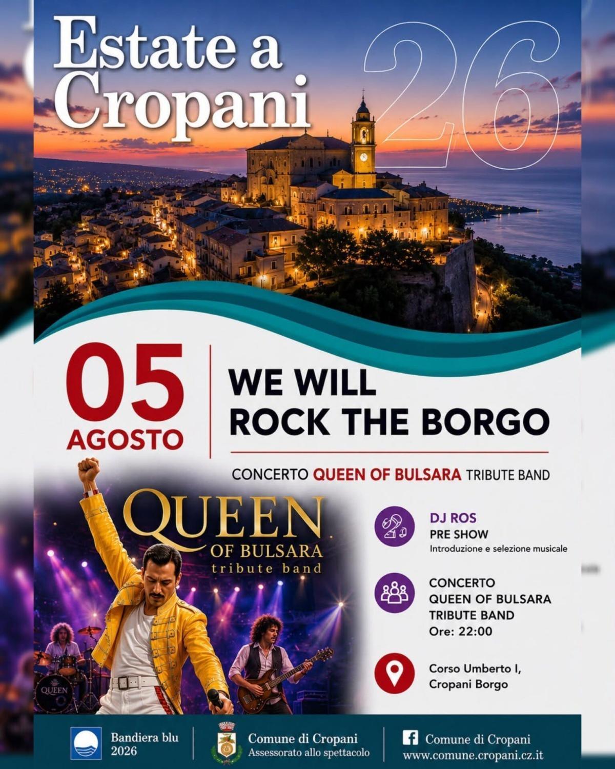 We Will Rock The Borgo (Inizio ore 22.00)