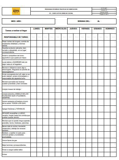 NORMAS DE HIGIENE Y SEGURIDAD "COCINA"
