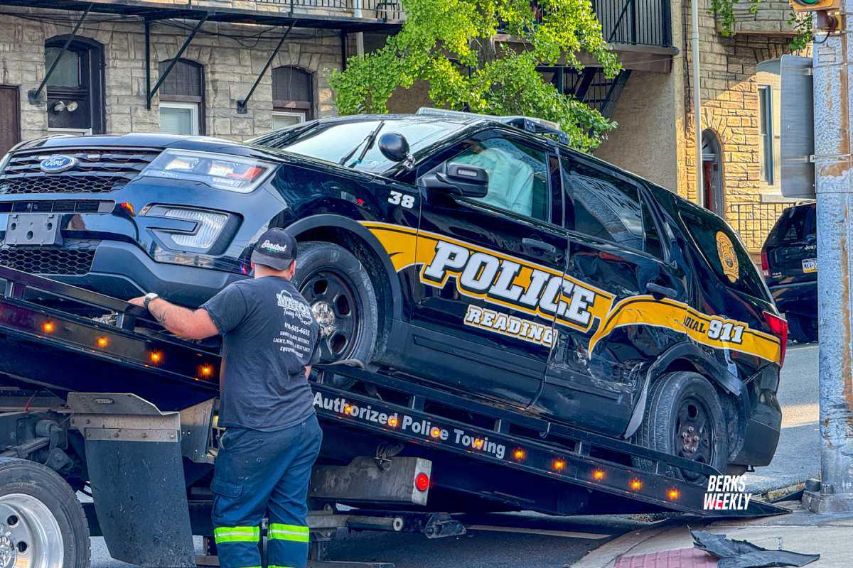 Reading: Accident Involving Police Vehicle 