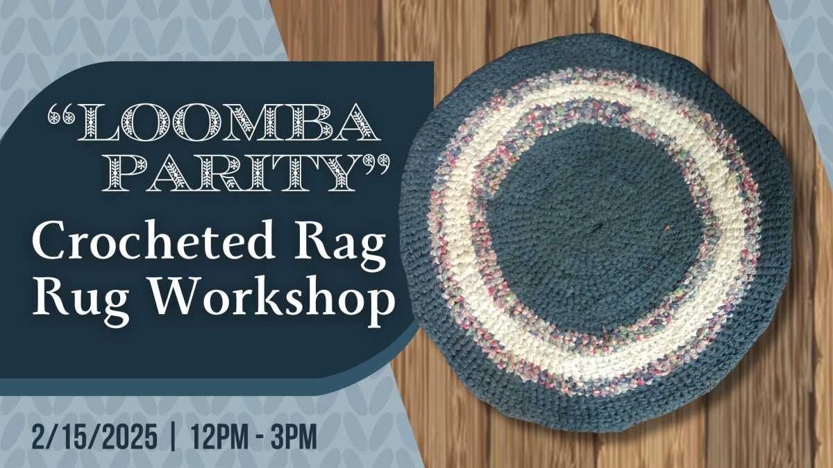  "Loomba Parity" Crocheted Rag Rug Workshop