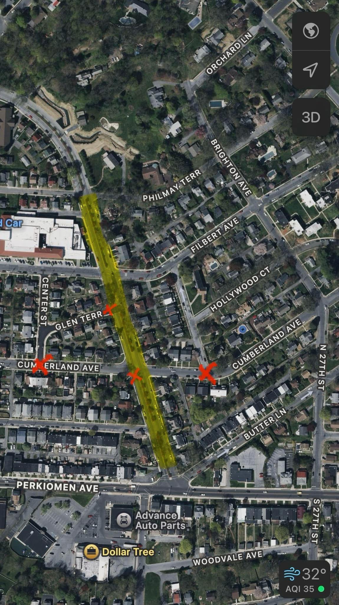 Mount Penn: Water Main Break Mount Penn: Water Main Break