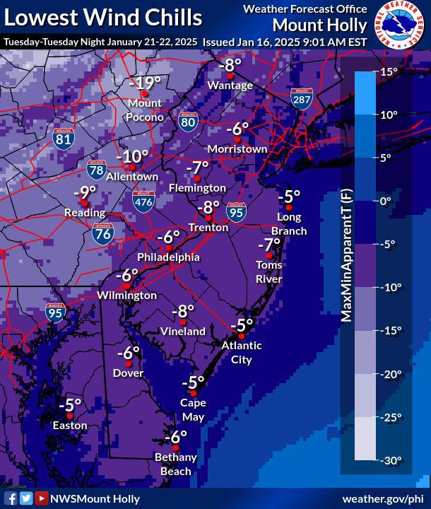 Light Snow Expected in Berks County Thursday; Colder Weather on the Way