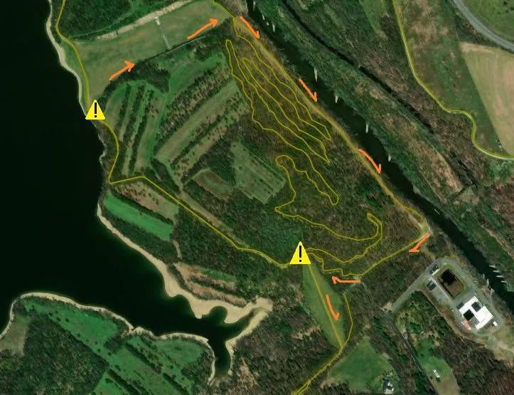 Blue Marsh Lake Trail is closed Blue Marsh Lake Trail is closed