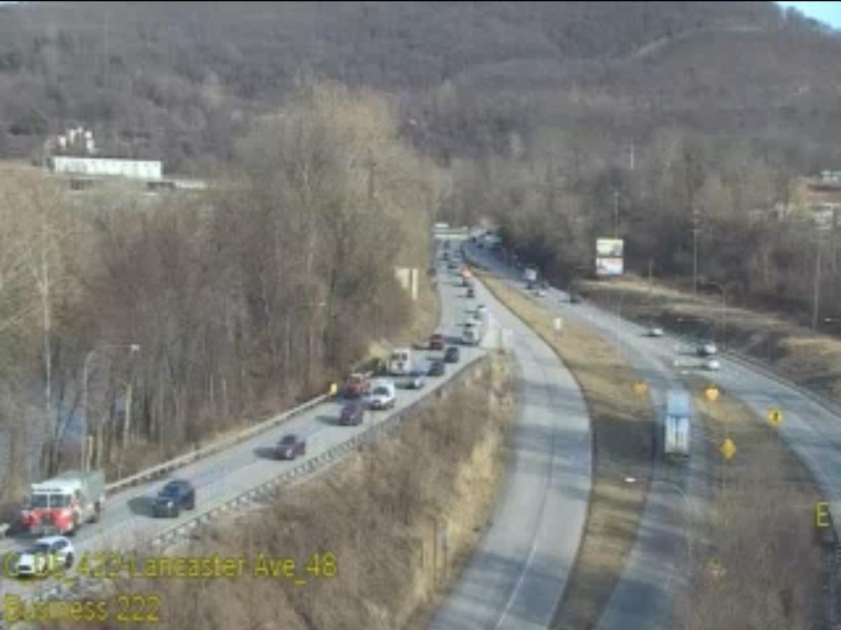 Cumru Twp: Brush Fires along 422 West