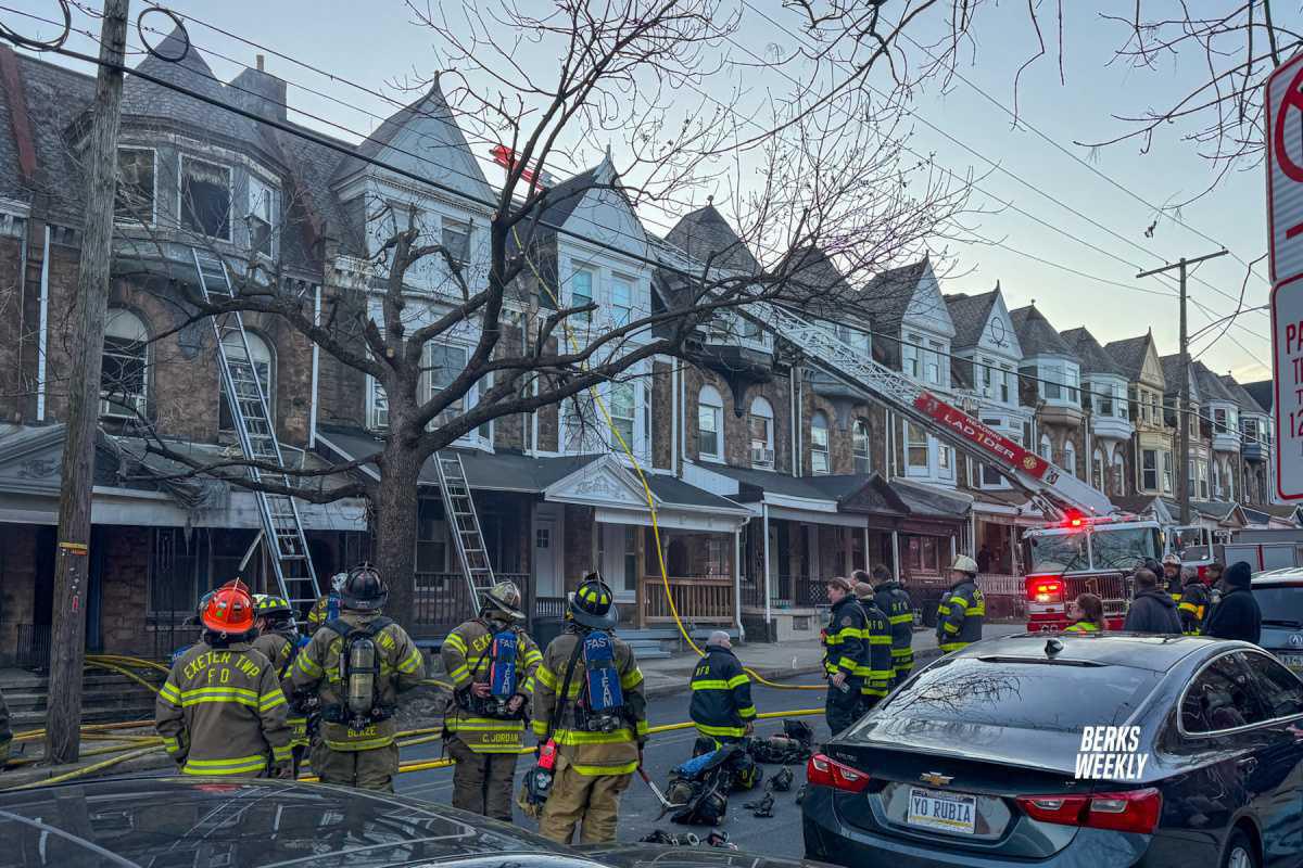 Reading: 2nd Alarm Row Home Fire Reading: 2nd Alarm Row Home Fire