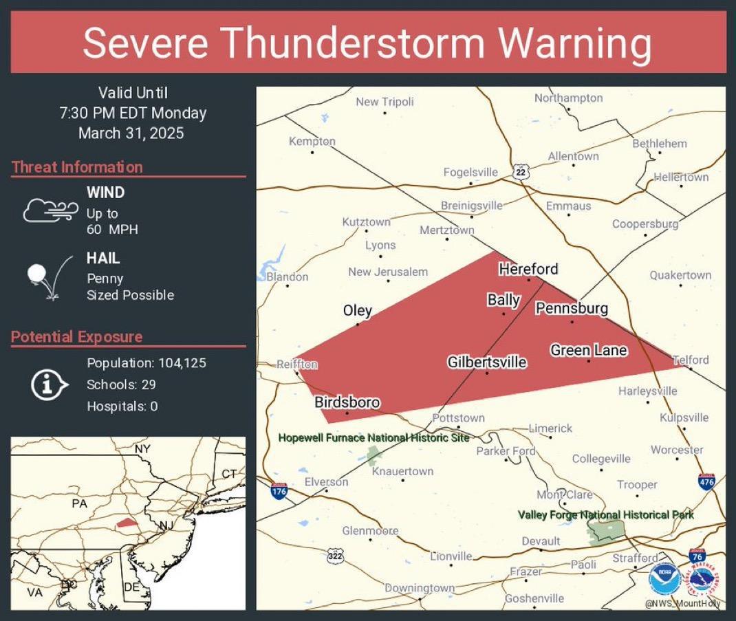 Severe Thunderstorm Warning Severe Thunderstorm Warning
