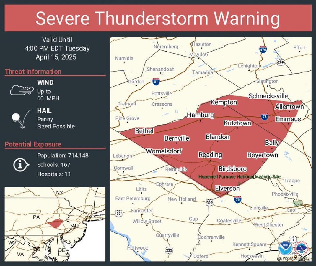 Severe Thunderstorm Warning Severe Thunderstorm Warning