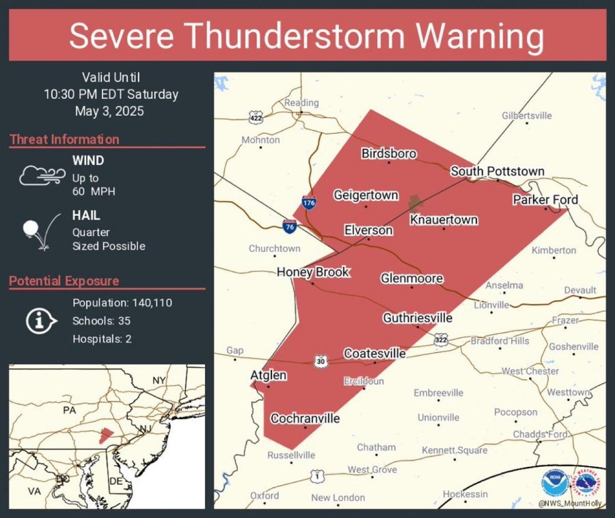 Severe Thunderstorm Warning