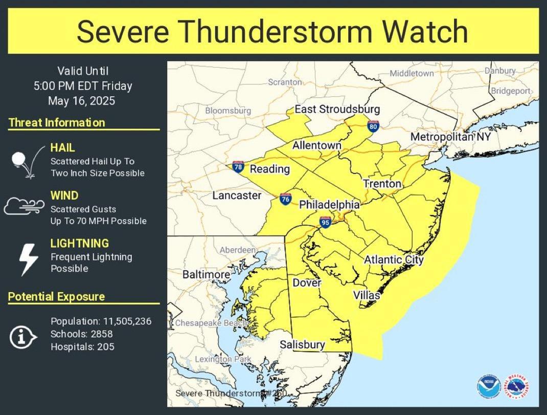 Severe Thunderstorm Watch Severe Thunderstorm Watch