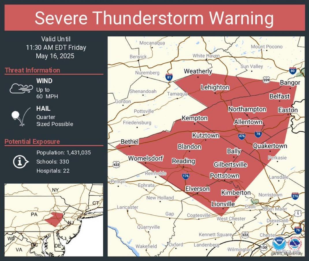 Severe Thunderstorm Warning 