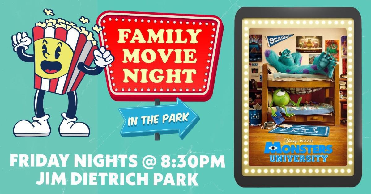 Muhlenberg Twp. Family Movie Night: Monsters University