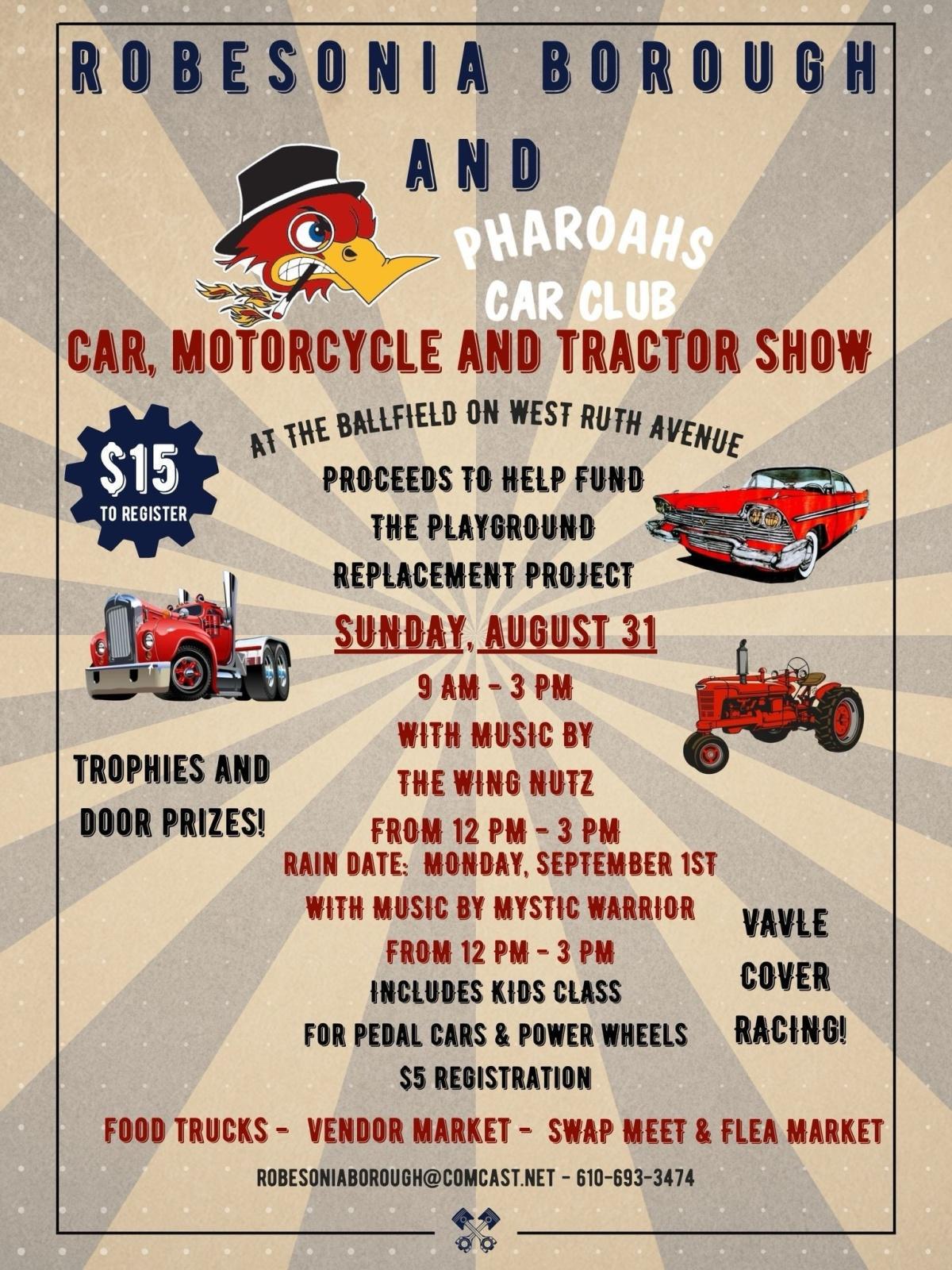 Car, Motorcycle & Tractor Show