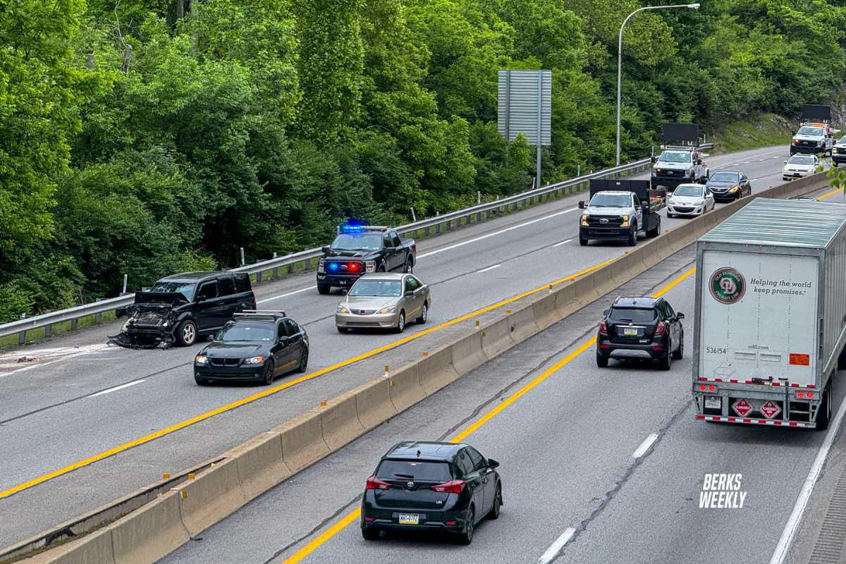 West Reading: Accident on 422 West