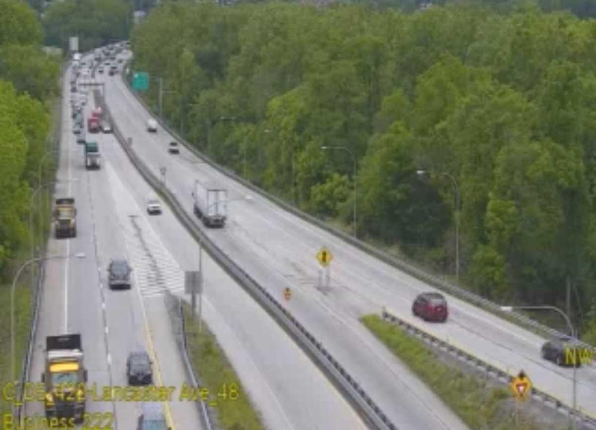 Reading: Accident on 422 East Reading: Accident on 422 East