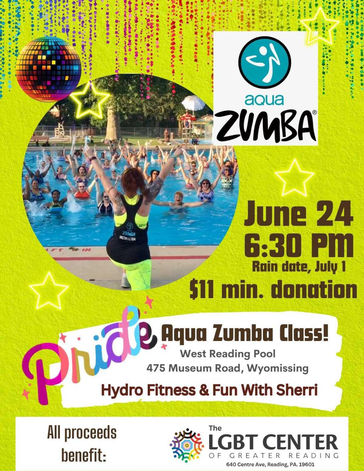 Pride Aqua Zumba Class