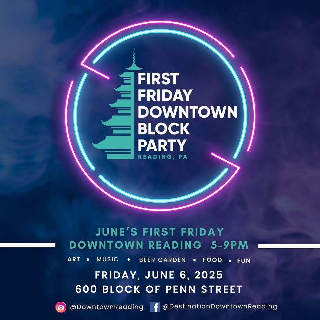 Downtown Reading 1st Friday Block Party