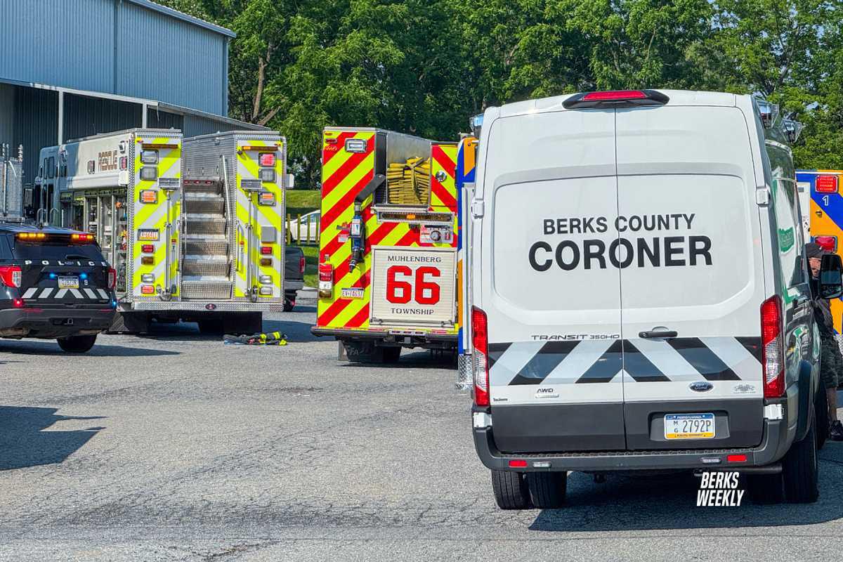Muhlenberg Twp: Male Stuck in Shedding Machine Muhlenberg Twp: Male Stuck in Shedding Machine