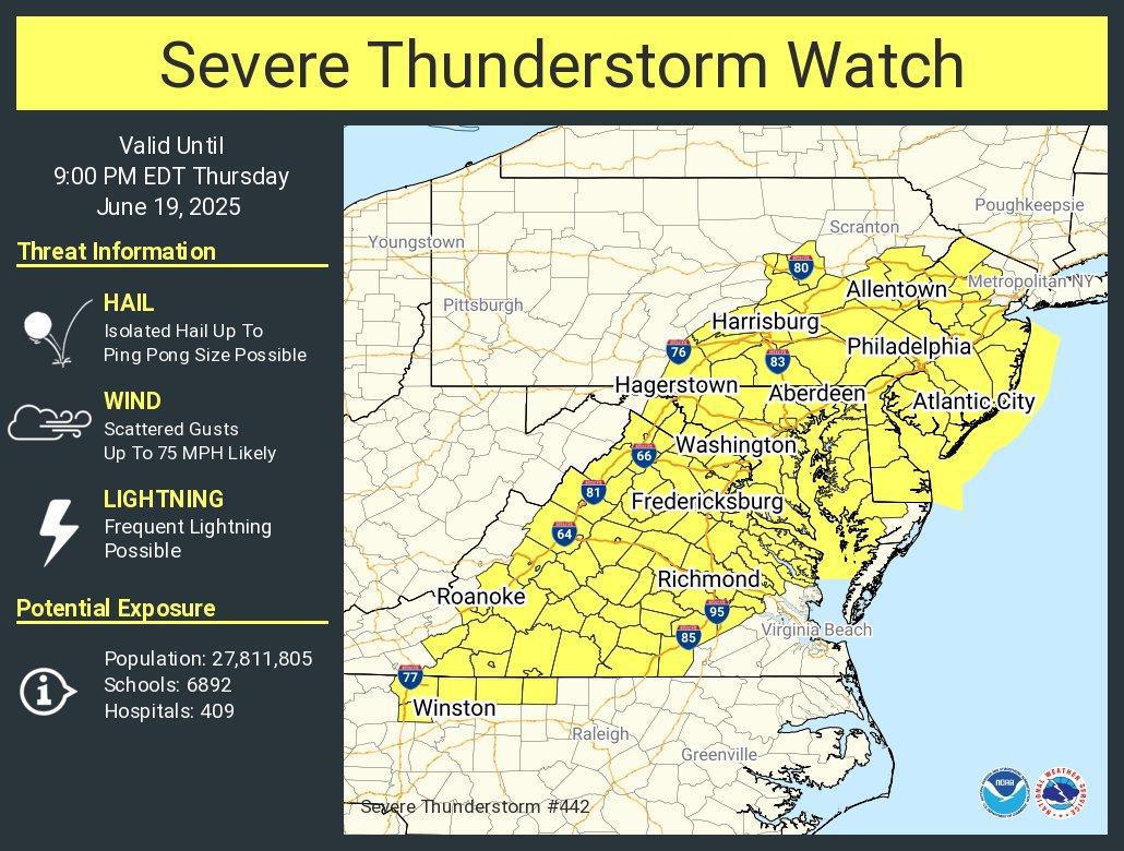 Severe Thunderstorm Watch 