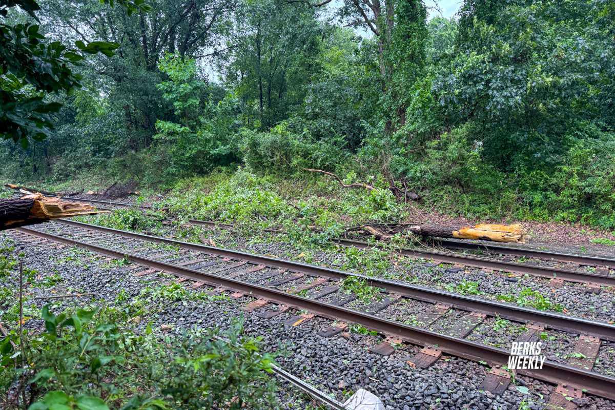Photos: Storm Damage in Fleetwood - Barn Roof Torn Off Photos: Storm Damage in Fleetwood - Barn Roof Torn Off