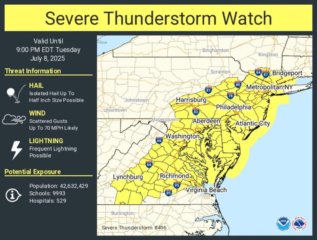 Severe Thunderstorm Watch Severe Thunderstorm Watch