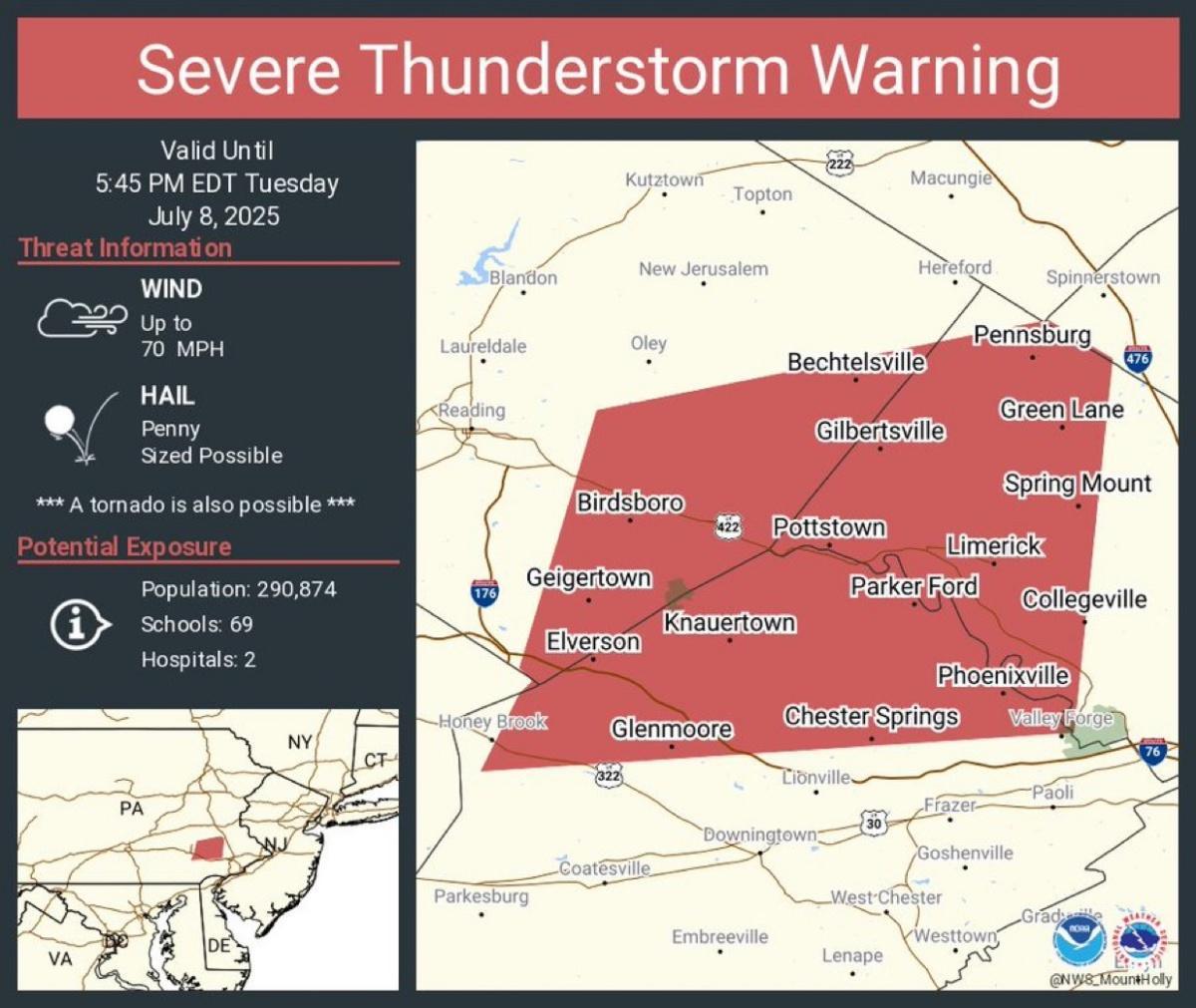 Severe Thunderstorm Warning 