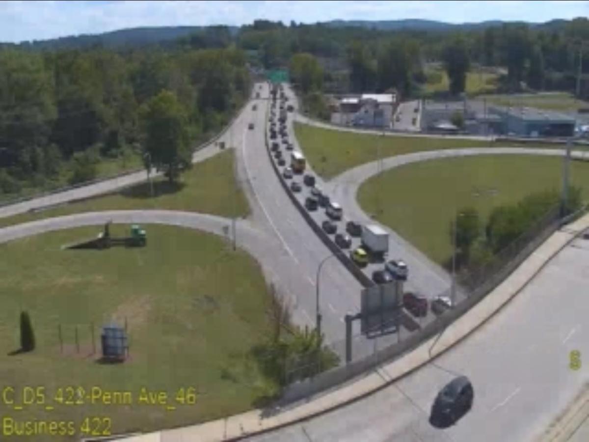 Reading: Accident on 422 East and West
