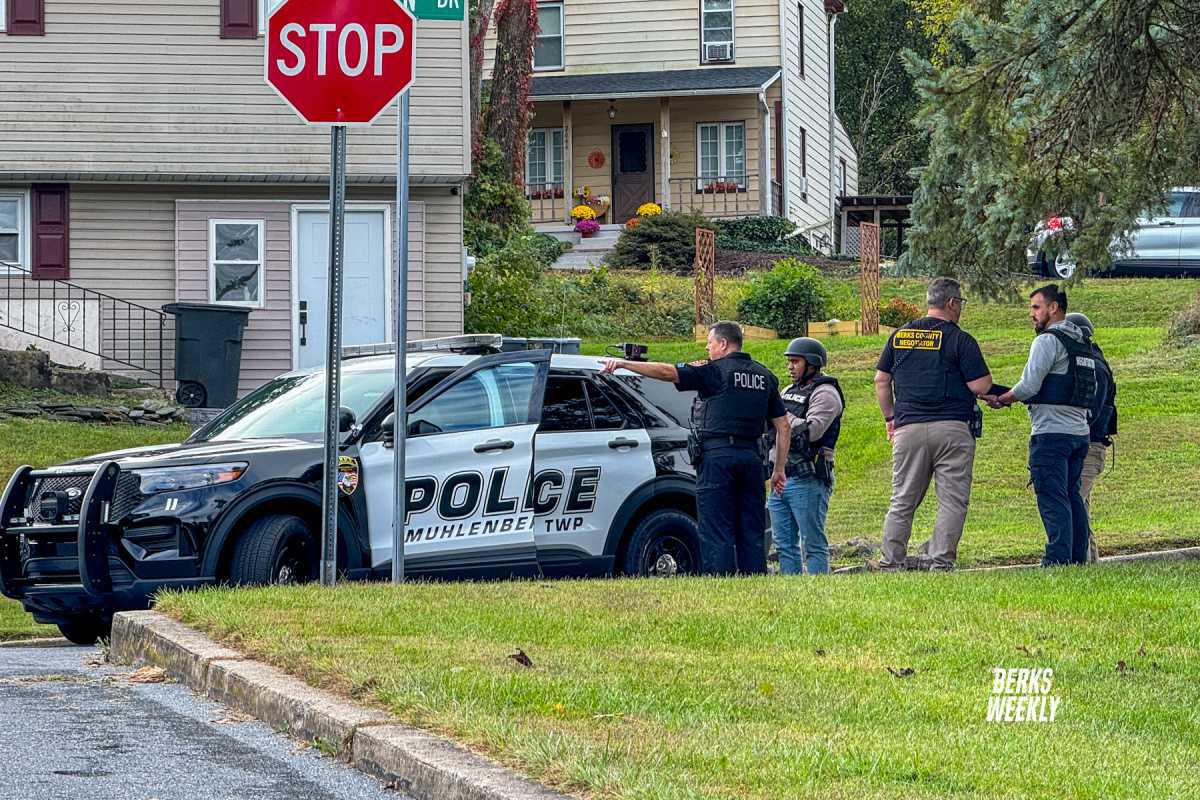 Heavy Police Activity in Cumru Township Heavy Police Activity in Cumru Township