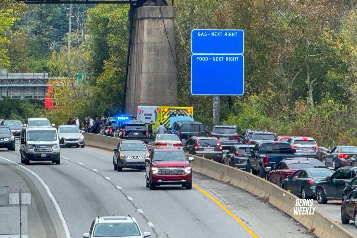 West Reading: Accident on 422 West