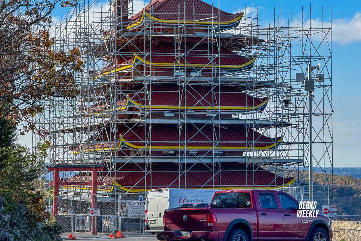Pagoda Parking Lot & Road Closure