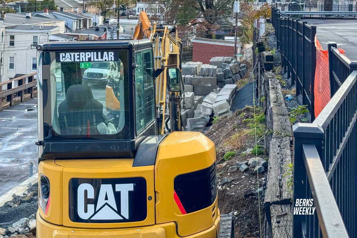 West Reading: Retaining Wall Collapse West Reading: Retaining Wall Collapse