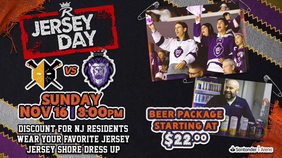 Reading Royals Home Game: Jersey Day