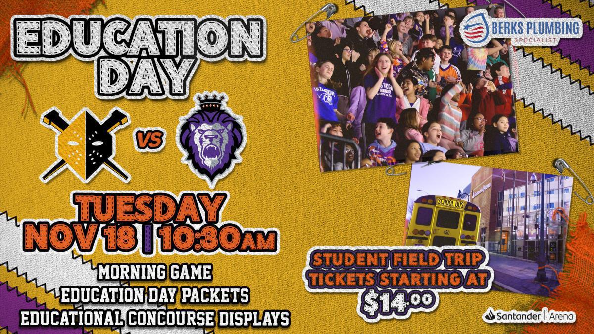 Reading Royals Home Game Education Day