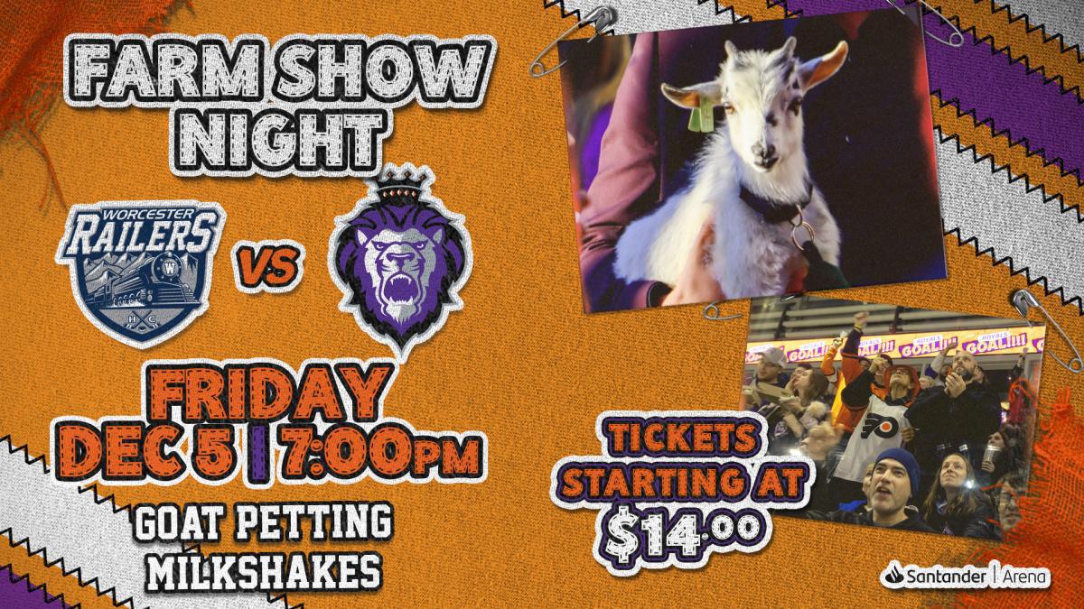 Reading Royals Home Game: Farm Show Night