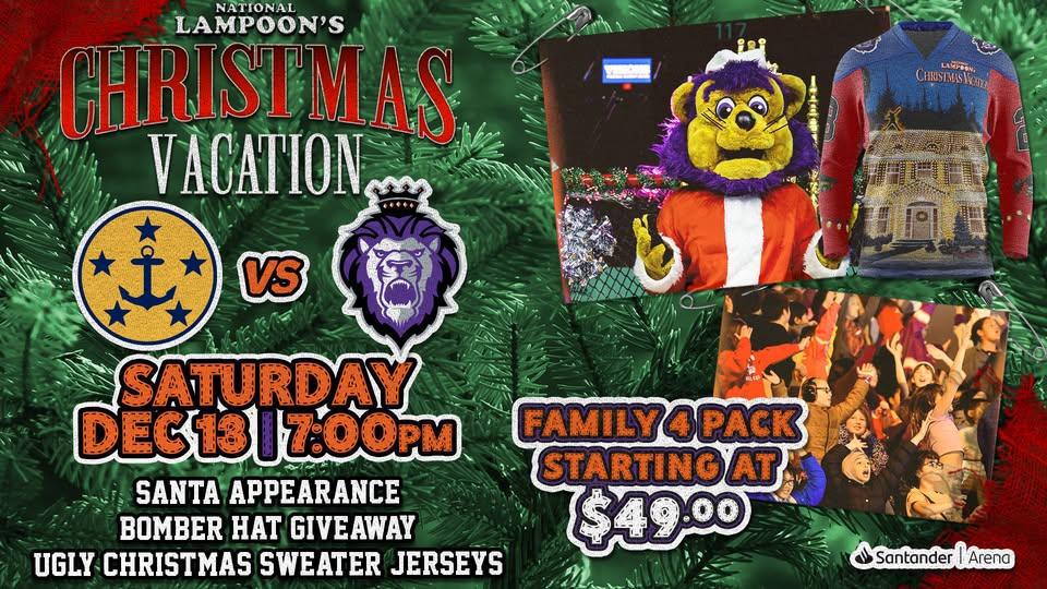 Reading Royals Home Game: National Lampoon's Christmas Vacation Night