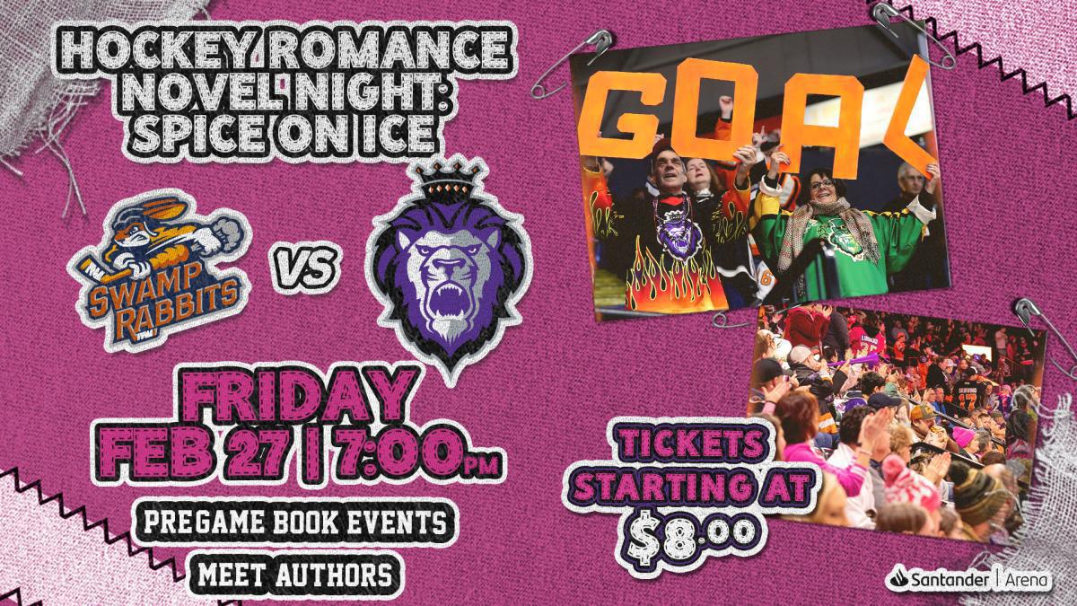 Reading Royals Home Game: Spice On Ice - Hockey Romance Novel Night