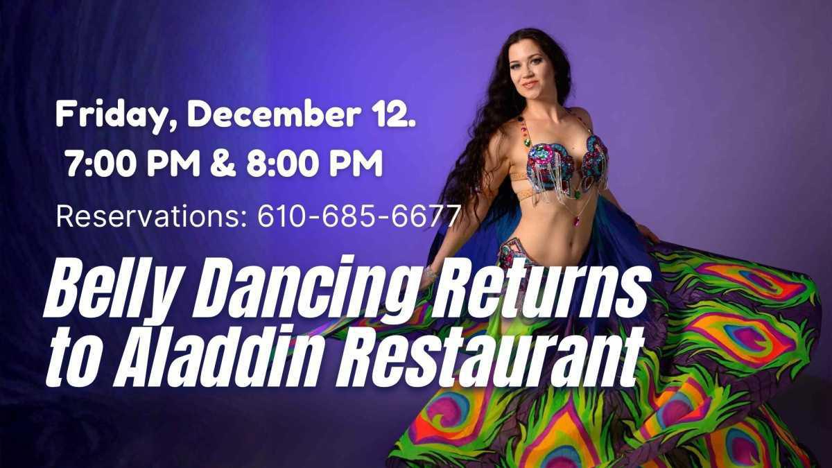 Belly Dancing Night at Aladdin Restaurant Belly Dancing Night at Aladdin Restaurant
