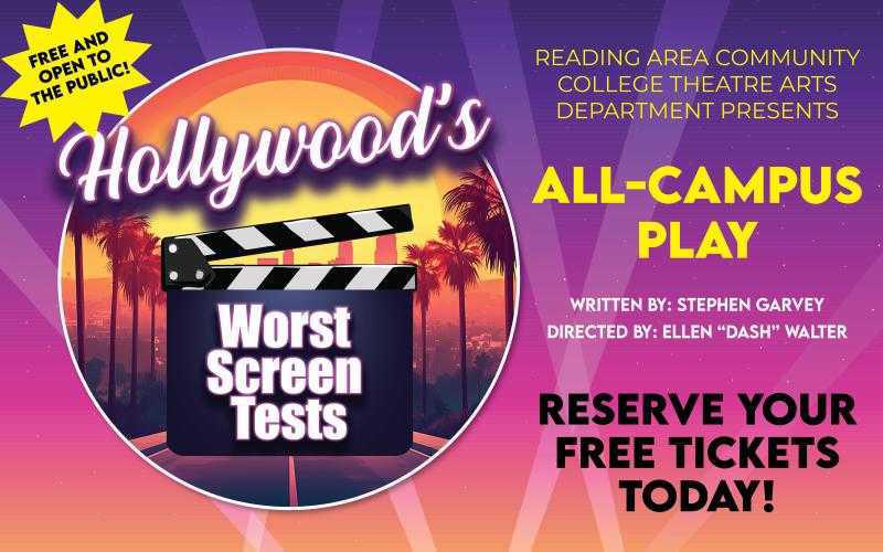 RACC Presents Hollywood's Worst Screen Tests RACC Presents Hollywood's Worst Screen Tests