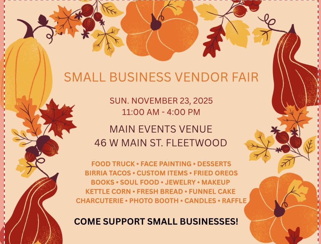 Fall Vendor Fair Fall Vendor Fair