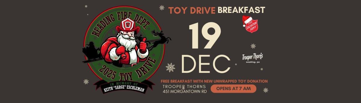 Reading Fire Toy Drive Reading Fire Toy Drive