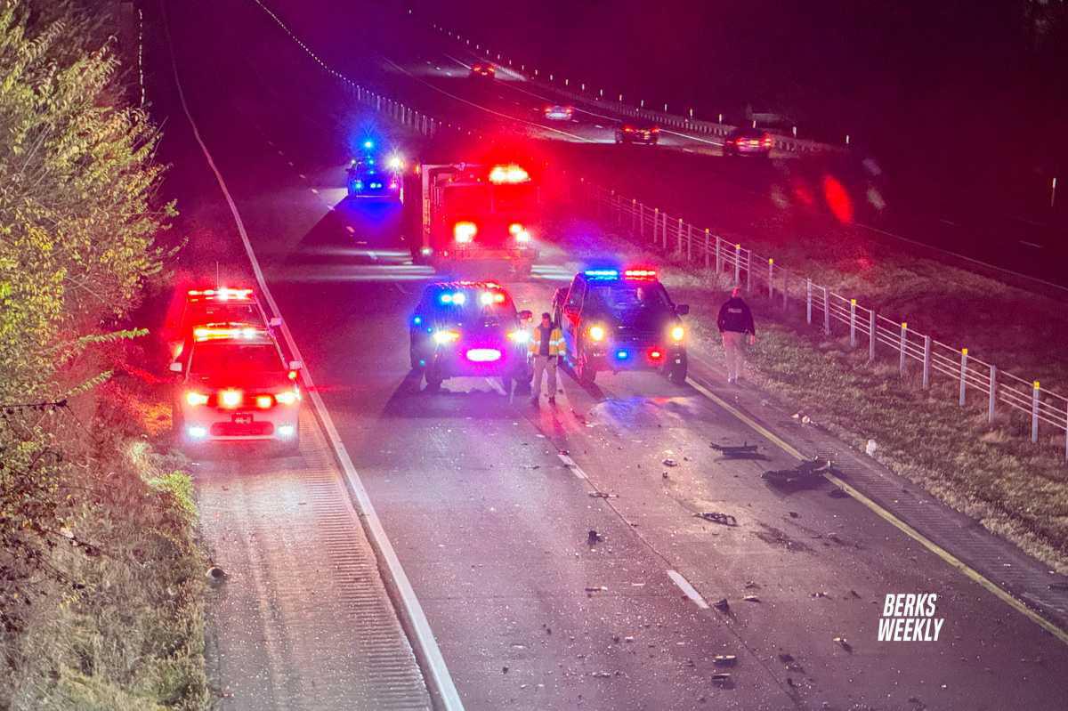 Muhlenberg Township: Accident on 222 South Muhlenberg Township: Accident on 222 South