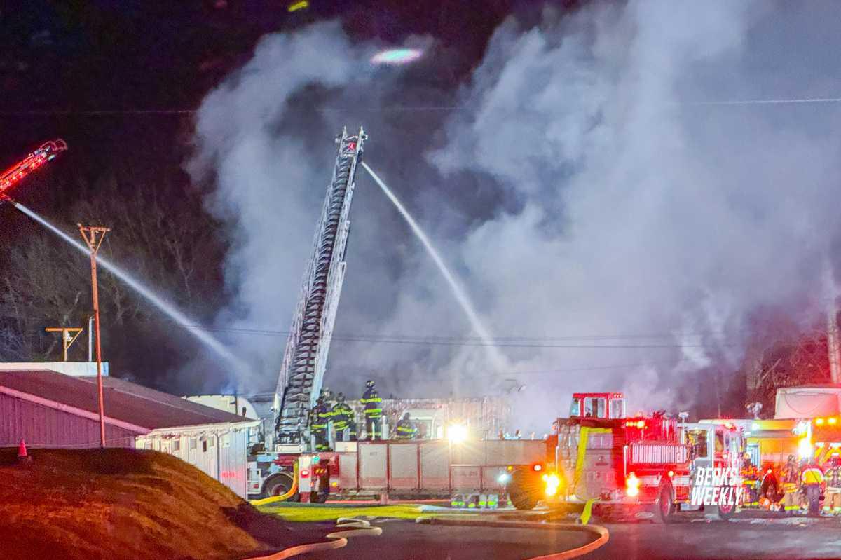 2nd Alarm Structure Fire in Muhlenberg Township 2nd Alarm Structure Fire in Muhlenberg Township