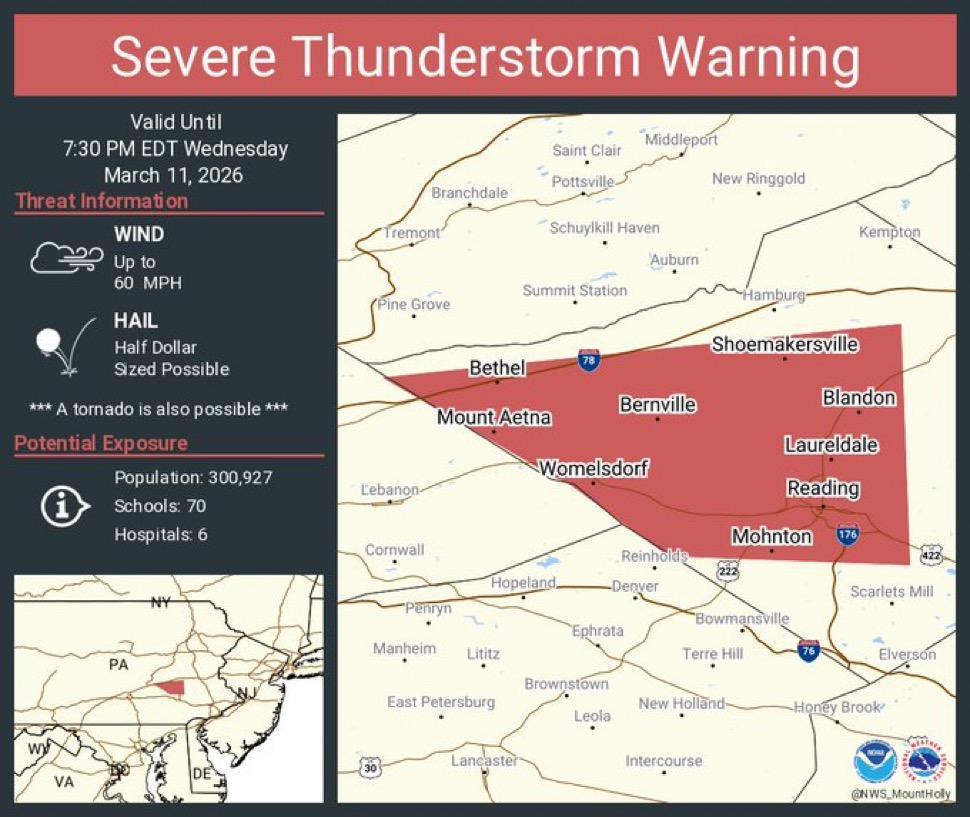 Severe Thunderstorm Warning Severe Thunderstorm Warning