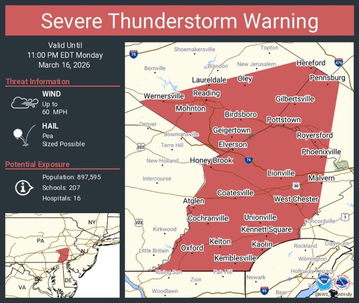 Severe Thunderstorm Warning Severe Thunderstorm Warning