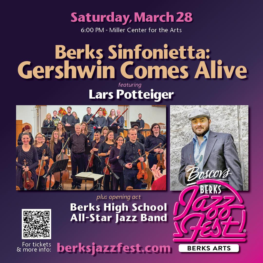 Berks Jazz Fest - Gershwin Comes Alive! Berks Jazz Fest - Gershwin Comes Alive!