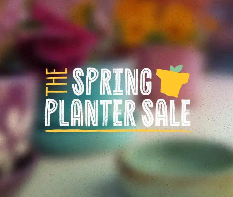 Spring Planter Sale